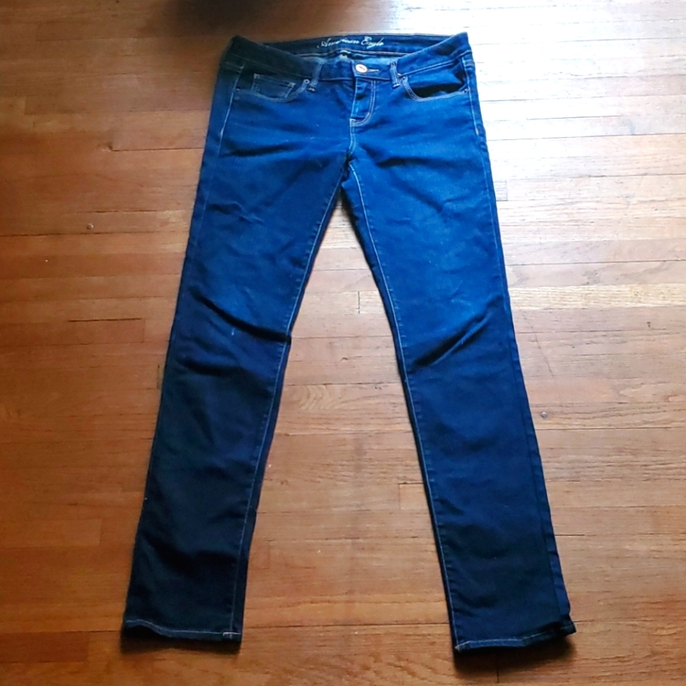 10 AE Deep Indigo Stretch Jeans